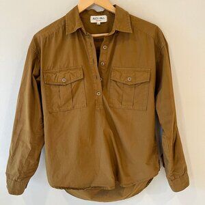 Alex Mill Keeper Oversized Popover, Tan, Size XS EUC